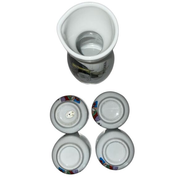 Lotocool Japanese Sake Set, 5 Pieces - Picture 3 of 5